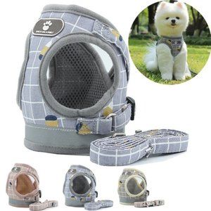 Ancol Comfort Mesh Pet Harness Vest w/ Adjustable Leash - Medium & Large Sz